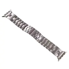 РЕМІНЕЦЬ ДЛЯ APPLE WATCH HERMES METAL BAND 42, 44, 45, 46, 49, СІРИЙ