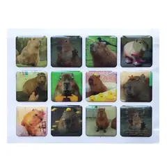 НАБІР НАКЛЕЙОК 3D STICKERS CAPYBARA 1