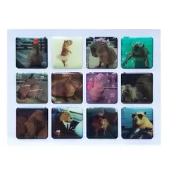 НАБІР НАКЛЕЙОК 3D STICKERS CAPYBARA 3