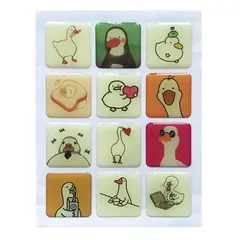 НАБІР НАКЛЕЙОК 3D STICKERS GOOSE 1