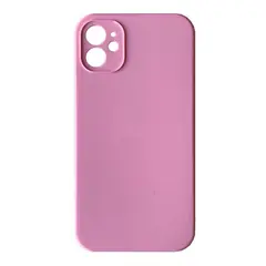 MR4_142622 Чохол silicone case full camera square side copy для iphone 11 рожевий 