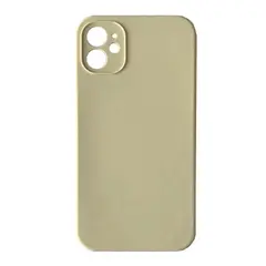 MR4_142627 Чохол silicone case full camera square side copy для iphone 11 cream 