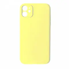 ЧОХОЛ SILICONE CASE FULL CAMERA SQUARE SIDE COPY ДЛЯ IPHONE 11 MELLOW ЖОВТИЙ