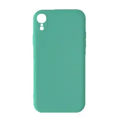 ЧОХОЛ SILICONE CASE FULL CAMERA SQUARE SIDE COPY ДЛЯ IPHONE XR DENIM СИНІЙ
