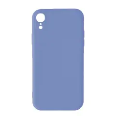 MR4_142662 Чохол silicone case full camera square side copy для iphone xr, сірий 