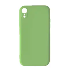 MR4_142655 Чохол silicone case full camera square side copy для iphone xr зелений 