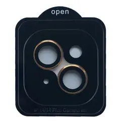 MR4_142720 Захисне скло camera metal для iphone 14, 14 plus gold 