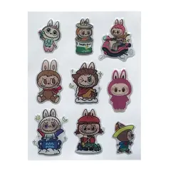 НАБІР НАКЛЕЙОК 3D STICKERS LABUBU 14