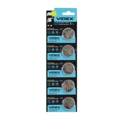 БАТАРЕЙКА VIDEX 2450 BLISTER 5 (6089)