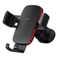 АВТОТРИМАЧ BASEUS METAL AGE GRAVITY CAR MOUNT AIR OUTLET VERSION, ЧОРНИЙ SUJS000001