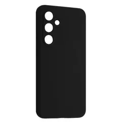 ЧОХОЛ SILICONE CASE LUXURY ДЛЯ SAMSUNG S24 FE, ЧОРНИЙ