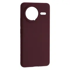 MR4_142867 Чохол silicone case luxury для xiaomi poco f7 pro, f7 ultra marsala 