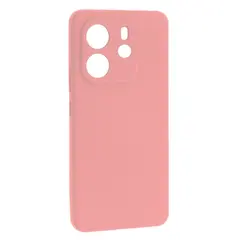 ЧОХОЛ SILICONE CASE LUXURY ДЛЯ REDMI NOTE 14 4G EU LIGHT РОЖЕВИЙ