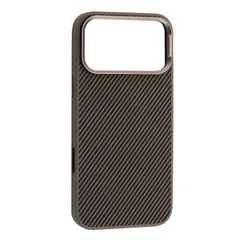 MR4_143194 Чохол kevlar style magsafe для iphone 17 pro max, сірий 