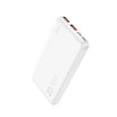 MR4_143164 Зовнішній акумулятор power bank hoco j101 astute 22.5w fully compatible 10 000mah, білий 