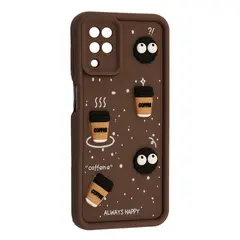 MR4_143361 Чохол happy для samsung a12 brown 