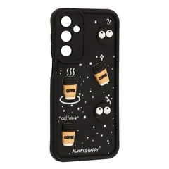 MR4_143375 Чохол happy для samsung a25 (a255), чорний 