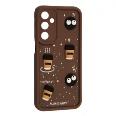 ЧОХОЛ HAPPY ДЛЯ SAMSUNG A16 4G, 5G (A165) BROWN