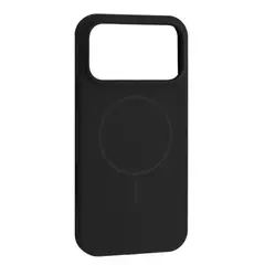 MR4_143277 Чохол silicone case with magsafe для iphone 17 pro, чорний 