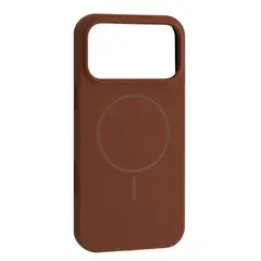 MR4_143290 Чохол silicone case with magsafe для iphone 17 pro max new brown 