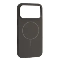 ЧОХОЛ SILICONE CASE WITH MAGSAFE ДЛЯ IPHONE 17 PRO CHARCOAL, СІРИЙ, ЧОРНИЙ