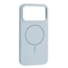 MR4_143299 Чохол silicone case with magsafe для iphone 17 pro max new sky синій 