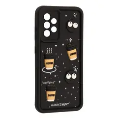 MR4_143405 Чохол happy для samsung a52 4g, чорний 