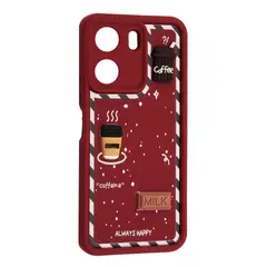 MR4_143428 Чохол happy для redmi 13c marsala 