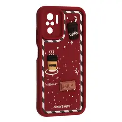 MR4_143443 Чохол happy для redmi note 10, 10s marsala 