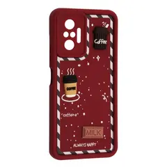 MR4_143438 Чохол happy для redmi note 10 pro marsala 