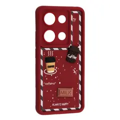 MR4_143458 Чохол happy для redmi note 13 4g marsala 