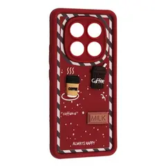MR4_143473 Чохол happy для redmi note 14 pro 4g marsala 