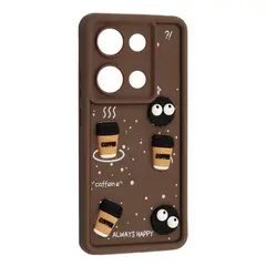 MR4_143476 Чохол happy для redmi note 14s brown 