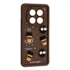 MR4_143471 Чохол happy для redmi note 14 pro 4g brown 