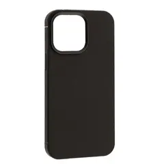MR4_143589 Чохол dulero metal leather magsafe case для iphone 15 pro, чорний 