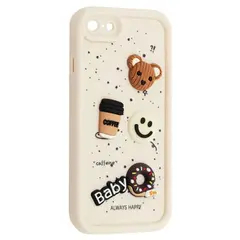 MR4_143767 Чохол happy donut case для iphone 7, 8, білий 
