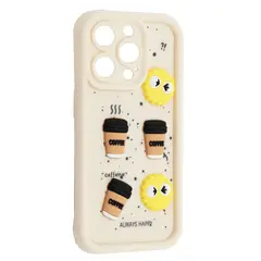 MR4_143778 Чохол happy cookie case для iphone 16 pro max, білий 
