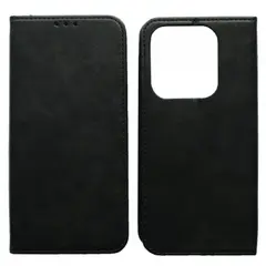 MR4_143714 Чохол-книжка black tpu magnet для redmi 15c, чорний 