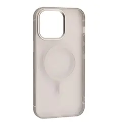 MR4_143614 Чохол dulero metal clear magsafe case для iphone 15 pro, сірий 