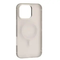 MR4_143622 Чохол dulero metal clear magsafe case для iphone 16 pro, сірий 