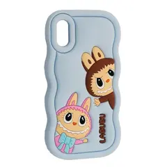 MR4_143785 Чохол labubu case для iphone x, xs синій 