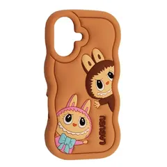 ЧОХОЛ LABUBU CASE ДЛЯ IPHONE 16 BROWN