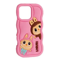 MR4_143852 Чохол labubu case для iphone 16 pro рожевий 