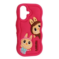 MR4_143848 Чохол labubu case для iphone 16 hot рожевий 