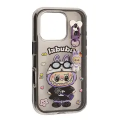 MR4_143949 Чохол labubu (з брелком) для iphone 16 pro max, чорний 