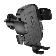 АВТОТРИМАЧ HOCO H64 GAMBLE ONE-BUTTON CAR HOLDER (AIR OUTLET), ЧОРНИЙ