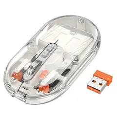 КОМПЮТЕРНА МИШКА HOCO GM35 GENERAL DUAL-MODE SILENT WIRELESS MOUSE (BATTERY VERSION), БІЛИЙ