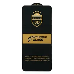 ЗАХИСНЕ СКЛО 6D ANTI-STATIC ДЛЯ XIAOMI MI 11 LITE, ЧОРНИЙ (ТЕХ. ПАК)