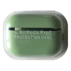 MR4_144153 Чохол для airpods pro 2 silicone case, microfiber pistachio 