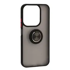 ЧОХОЛ GINGLE RING CASE ДЛЯ REDMI 15C EU, ЧОРНИЙ